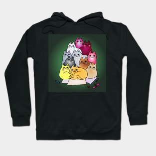 Cats 174 (Style:1) Hoodie